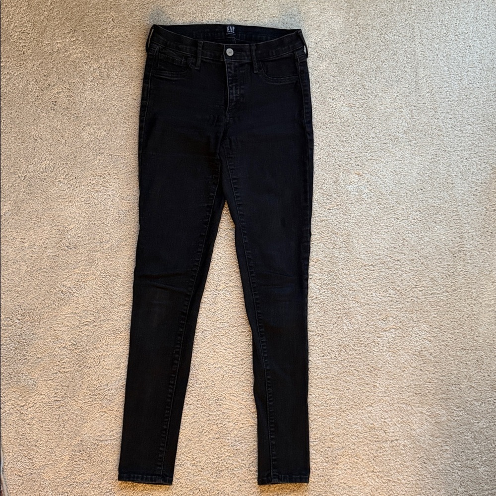 GAP Women's Classic Black Skinny Jeans